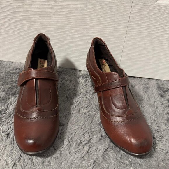 Mary Jane Heels Genuine Leather - Picture 1 of 5